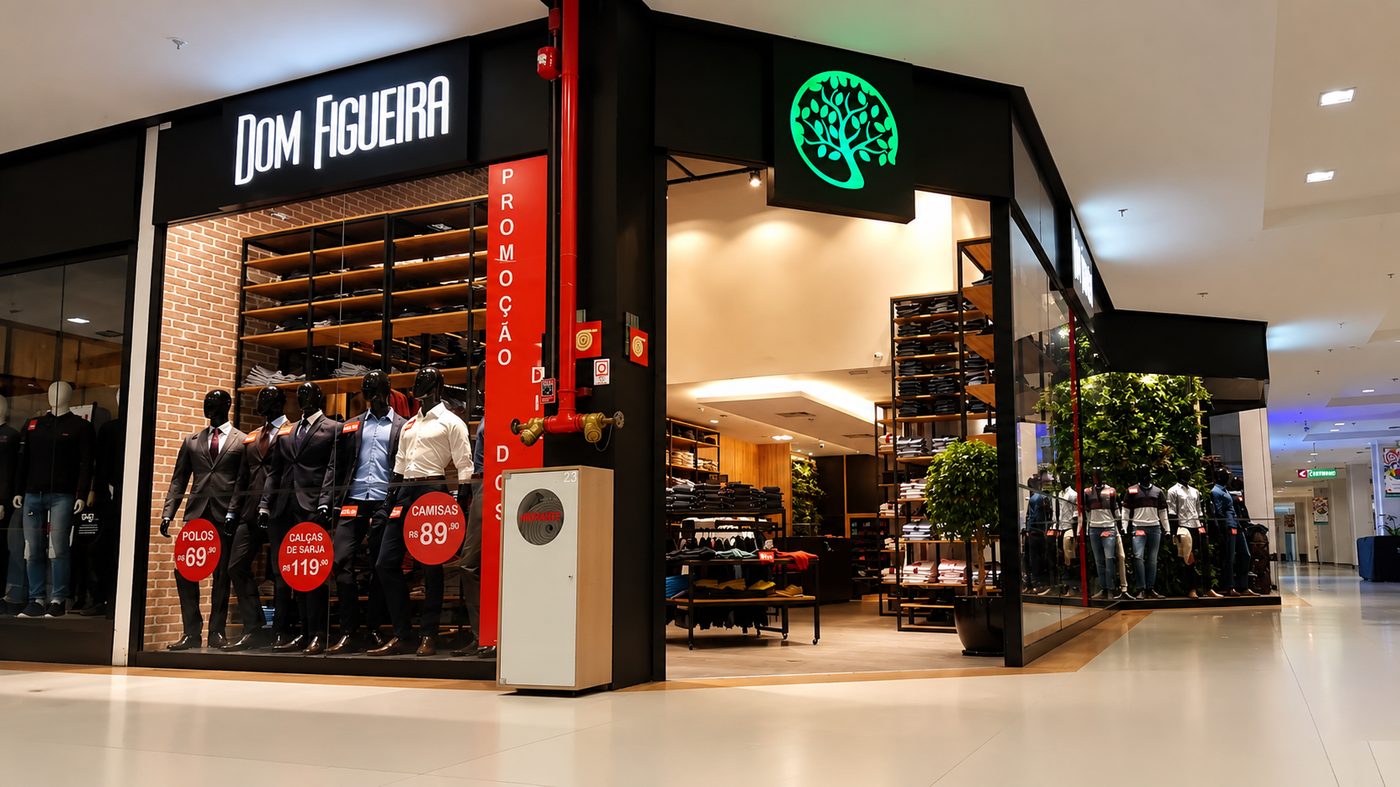Lojas e Espaços Comerciais